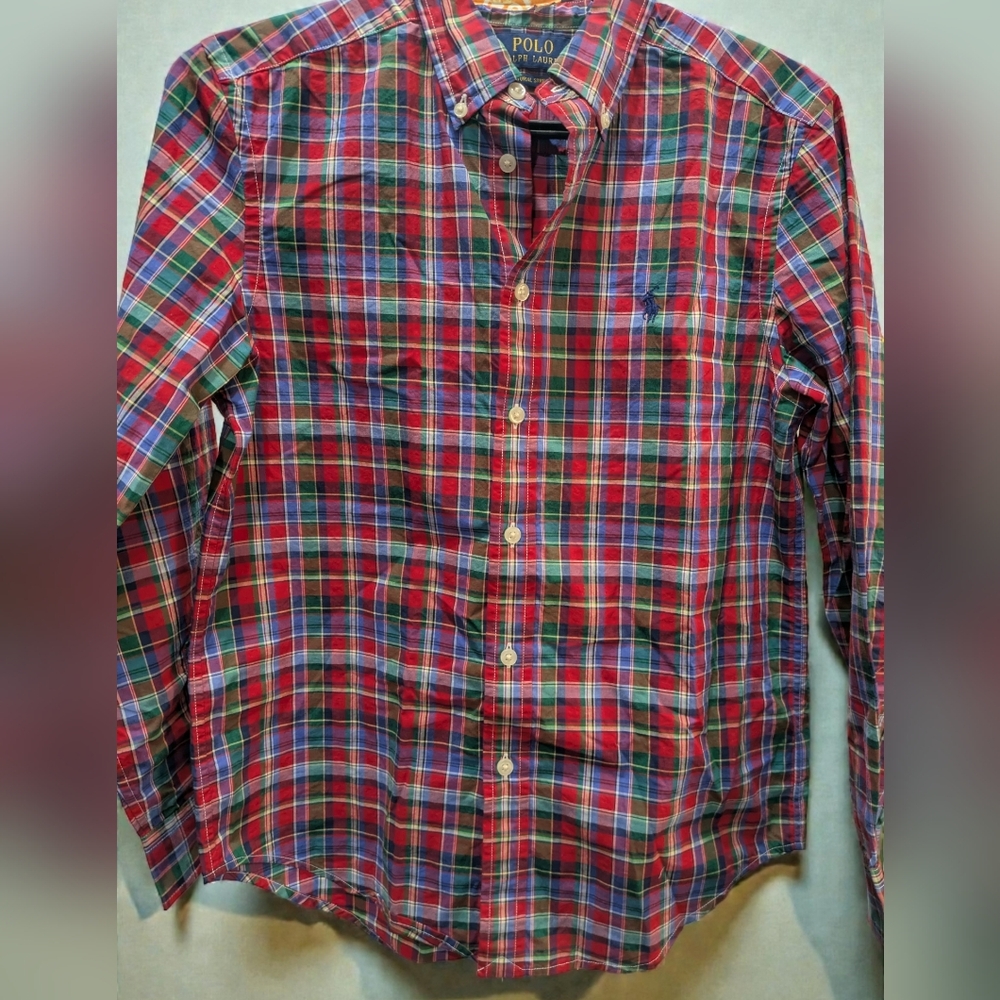 Polo by Ralph Lauren Men's Multicolor Plaid Shirt